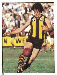 1983 Scanlens VFL Stickers #90 Terry Wallace Front